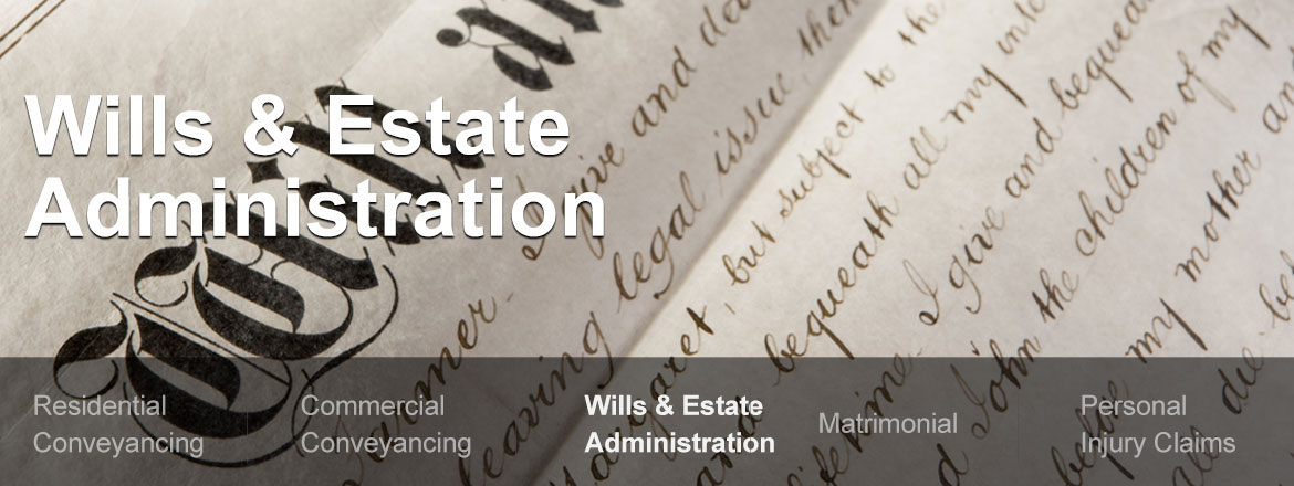 Wills, probate and estate planning